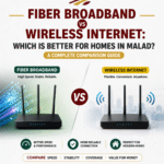 Fiber Broadband vs Wireless Internet